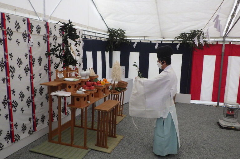 10.-①玉串（祭主